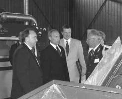 Посещение В. В. Путиным лесопитомника в Вилге