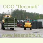 Перемещение сеянцев на линию упаковки, площадку закаливания